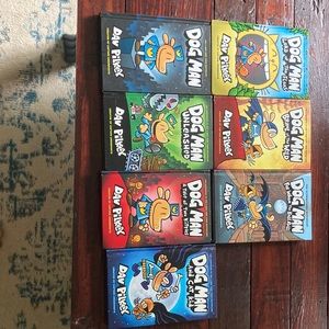 Like new dog man books 1-7